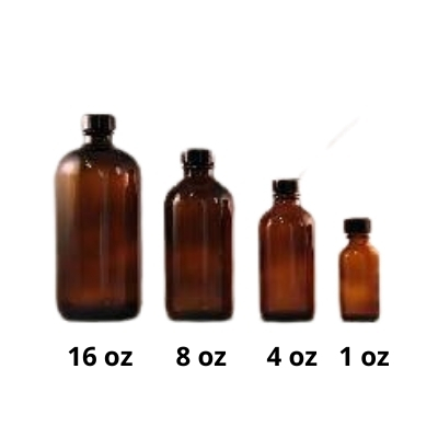 Amber Glass Bottles