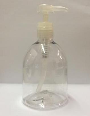16 oz PET Bell Bottle w/ Natural High Output Pump