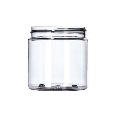 Clear PET Jar, 8 oz