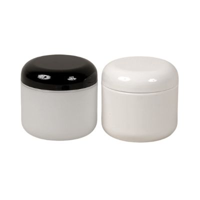 White and Black Dome Lid Closures for Jars